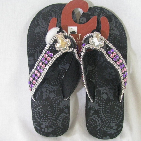 J FASHION Shoes - J FASHION WOMEN'S FLIP FLOPS SANDALS SHOES SIZE 10